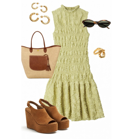 Douceur Pistache & Esprit Nature | Look Book | La Galerie